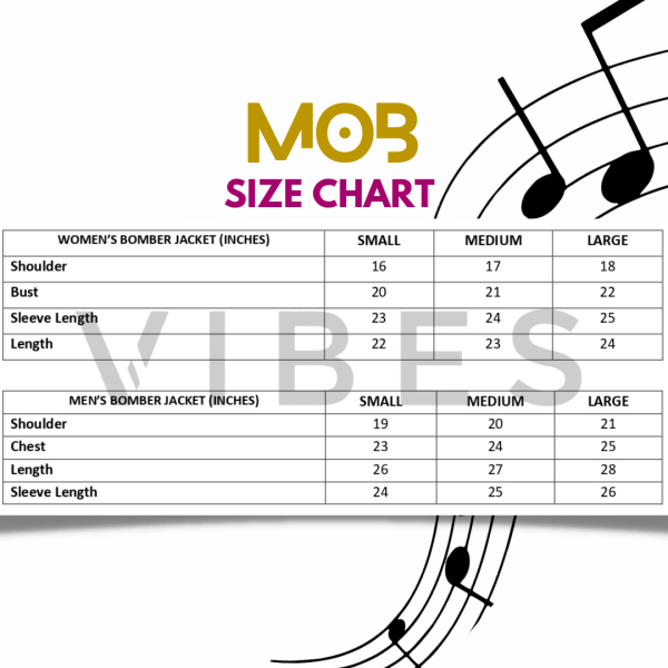 Vibes Size Chart